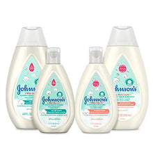 Load image into Gallery viewer, Johnson's Touchably Soft Newborn Baby Gift Set for New Parents, Baby Bath & Skincare Essentials for Newborn Skin, Hypoallergenic, Free of Paraben, Sulfates, and Dyes, 5 Items
