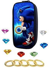 Load image into Gallery viewer, More Toys Sonic - Seven Chaos Emeralds Gems and Five Power Rings in a Sonic Bag - by Ace Trendz (Bag Design 2)