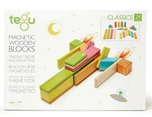 Load image into Gallery viewer, 24 Piece Tegu Magnetic Wooden Block Set, Tints