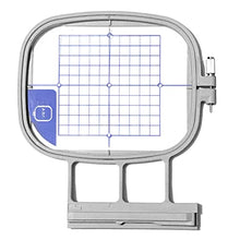 Load image into Gallery viewer, YEQIN Embroidery Hoops for Brother Innovis NQ1600E NQ1400E NQ3600D Dream Machine 2 VE2200 4000D 1500D V7 V5 VM5200 Babylock Embroidery Machine Hoop (4x4"-SA438)