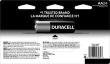 Load image into Gallery viewer, Duracell - CopperTop AA Alkaline Batteries - long lasting, all-purpose Double A battery for household and business - 24 Count