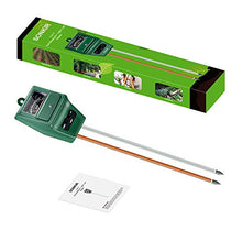 Load image into Gallery viewer, SONKIR Soil pH Meter, MS02 3-in-1 Soil Moisture/Light/pH Tester Gardening Tool Kits for Plant Care, Great for Garden, Lawn, Farm, Indoor & Outdoor Use (Green)