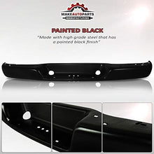 Load image into Gallery viewer, Make Auto Parts Manufacturing Step Bumper Face Bar Black Steel Rear For Chevrolet Express & For GMC Savana 1500 2500 3500 2003-2020 - GM1102553