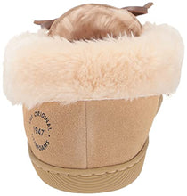 Load image into Gallery viewer, Dearfoams Women's Bethany Suede Moccasin Slipper, Desert, 9