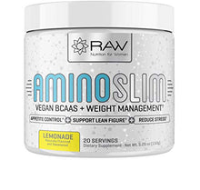 Load image into Gallery viewer, AMINO SLIM - Slimming BCAA Weight Loss Drink For Women, Vegan Amino Acids & L-Glutamine Powder for Post Workout Recovery & Thyroid Support | Appetite Suppressant, Metabolism Booster & Stress Relief