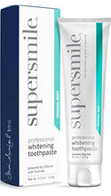 Load image into Gallery viewer, Supersmile Professional Teeth Whitening Toothpaste with Fluoride - Clinically Proven to Remove Stains & Whiten Teeth Up to 6 Shades - Enamel Strengthening - No Sensitivity (Original Mint, 4.2 Oz)