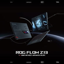 Load image into Gallery viewer, ASUS ROG Flow Z13 (2022) Gaming Laptop Tablet, 13.4” 120Hz FHD+ Display, NVIDIA GeForce RTX 3050, Intel Core i7-12700H, 16GB LPDDR5, 512GB PCIe SSD, Detachable RGB Keyboard, Windows 11, GZ301ZC-PS73