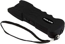 Load image into Gallery viewer, POLICE Stun Gun 916-59 Billion Rechargeable with Safety Disable Pin LED Flashlight, Black