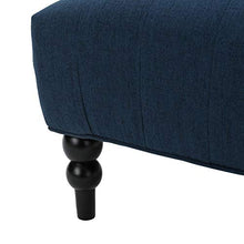 Load image into Gallery viewer, Christopher Knight Home Toddman High-Back Fabric Club Chair, Dark Blue