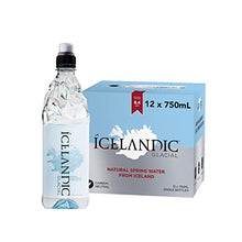 Load image into Gallery viewer, Icelandic Glacial Natural Spring Alkaline Water, 25.3 Fl Oz (Pack of 12)
