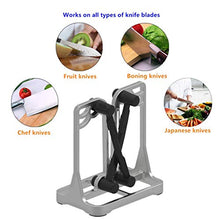 Load image into Gallery viewer, Knife Sharpener As Seen On TV, Funcilit Kitchen Bavarian Knife Edge Sharpener, 2020 Newest Version with Aluminium Alloy Frame and Military Grade Steel Blades