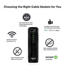 Load image into Gallery viewer, ARRIS SURFboard SBG10 DOCSIS 3.0 Cable Modem & AC1600 Dual Band Wi-Fi Router, Approved for Cox, Spectrum, Xfinity & others (black)