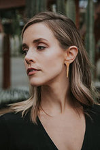 Load image into Gallery viewer, MYEARS Women Ear Cuff Earrings Gold Pierced Cartilage Clip on Open Wrap Hoop 14K Gold Filled Simple Minimalist Delicate Hypoallergenic Jewelry Gift (Cobra)