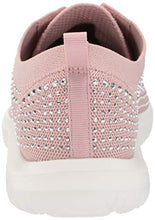 Load image into Gallery viewer, Clarks womens Nova Spark Sneaker, Dusty Pink Textile W/Sparkles, 9 US