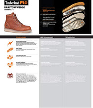 Load image into Gallery viewer, Timberland PRO Men's Barstow Wedge Work Boot,Brown,12 M US