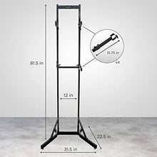 Load image into Gallery viewer, RaxGo Bike Storage Rack, 2 Bicycle Garage Floor Stand, Adjustable, Freestanding, Adjustable Hooks, For Mountain & Road bicycles, Universal For Indoor Use