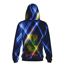 Load image into Gallery viewer, Vermont state Flag Print Hoodies Kids 3D Print Sweatshirts Long Sleeve Pullover Hoodies with Pocket for Teen Boys and Girls Black