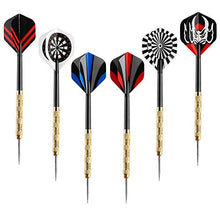 Load image into Gallery viewer, Accmor Steel Tip Darts, Professional Metal Darts, Darts Metal Tip Set, Metal Darts for Dartboard,18 pcs