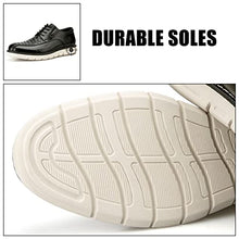 Load image into Gallery viewer, JITAI Men's Oxford Shoes Fashion Dress Shoes for Men Lace Up Business Casual Shoes