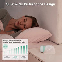 Load image into Gallery viewer, TSRETE Breast Pump, Double Wearable Breast Pump, Electric Hands-Free Breast Pumps with 2 Modes, 9 Levels, LCD Display, Memory Function Rechargeable with Massage and Pumping Mode 24mm Flange-Green