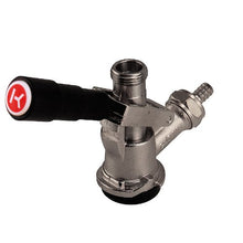 Load image into Gallery viewer, Kegco KC KT85D-L Beer Keg Coupler D System Tap Lever Handle, Black (Pack of 3)