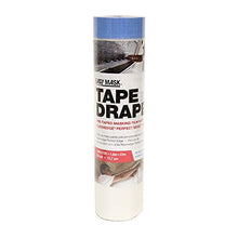 Load image into Gallery viewer, Trimaco 949660 Easy Tape & Drape Pre Masking Film with 14 Day Blue PerfectEdge Tape, 1.8m x 22m