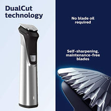 Load image into Gallery viewer, Philips Norelco Multi Groomer 29 Piece Mens Grooming Kit, Trimmer for Beard, Head, Body, and Face - NO BLADE OIL NEEDED, MG7791/40