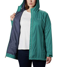 Load image into Gallery viewer, Columbia Women's Switchback Long Jacket, Waterfall/Nocturnal Lining, Medium