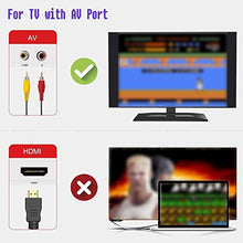 Load image into Gallery viewer, Classic Retro Game Console Mini Video Game Consoles with 620 Games for NES Game Handle Gaming - (AV Output, NOT OEM)