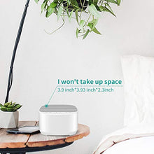 Load image into Gallery viewer, Magicteam Sleep Sound White Noise Machine with 40 Natural Soothing Sounds and Memory Function 32 Levels of Volume Powered by AC or USB and Sleep Timer Sound Therapy for Baby Kids Adults (White)
