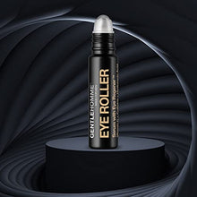 Load image into Gallery viewer, Hyaluronic Acid & Caffeine Eye Roller Serum for Men with Vitamin C – Made in USA – Depuffing Eye Roller Ball for Dark Circles & Puffiness – Mens Day & Night Anti-Aging Under Eye Serum Roller – 10ml