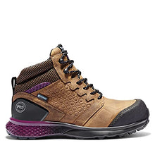 Load image into Gallery viewer, Timberland PRO Women's Reaxion Athletic Hiker Work Industrial Boot, Brown/Purple, 7.5