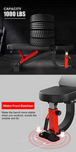 Load image into Gallery viewer, YouTen Adjustable Bench Press for Abs Exercise Like Dragon Flag, Easy Moving Versatility Flat Incline Decline Bench, Weight Capacity Home Gym Equipment Black