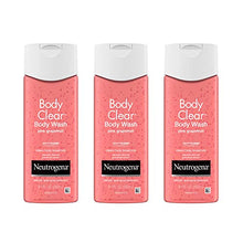 Load image into Gallery viewer, Neutrogena Body Clear Acne Treatment Body Wash with Salicylic Acid Acne Medicine, Pink Grapefruit Body Acne Cleanser to Prevent Breakouts on Back, Chest & Shoulders, 8.5 fl. oz (Pack of 3)