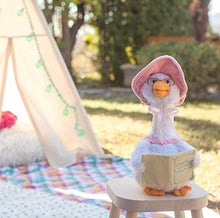 Load image into Gallery viewer, Cuddle Barn Mother Goose Animated Talking Musical Plush Toy, 14" Super Soft Cuddly Stuffed Animal Moves and Talks, Captivates Listeners by Reading 7 Classic Nursery Rhymes - Pink