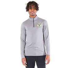 Load image into Gallery viewer, Ultra Game NBA Men's Quarter Zip Long Sleeve Pullover T-Shirt
