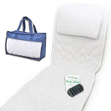 Load image into Gallery viewer, IndulgeMe Full Body Bath Pillow - Non-Slip, Plus Konjac Bath Sponge, Luxurious Mat, Bath Pillows for Tub Neck and Back Support