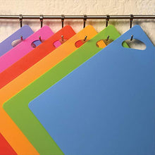 Load image into Gallery viewer, Slice Bright Flexible Cutting Mats are the Smarter, Faster and Easier Way to Prepare Your Food. Set of six Colorful Mats. From The Chef’s Vision Kitchen to Yours.