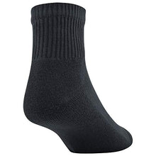 Load image into Gallery viewer, Gildan Men's Stretch Cotton Ankle Socks, 12-Pack, Black, Shoe Size: 6-12