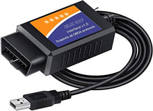 Load image into Gallery viewer, FORScan ELM327 OBD2 USB Adapter for Windows, Diagnostic Coding Tool with MS-CAN/HS-CAN Switch for Ford Lincoln Mazda Mercury Series Vehicles