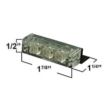 Load image into Gallery viewer, Green 54X LED Police Strobe Lights for Dash Deck Visor Grille - Flashing Emergency Warning Lights for Police Vehicle Truck Cars