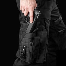 Load image into Gallery viewer, BARSKA mens Black Loaded Gear BI12016 VX 100 Tactical Vest and Leg Platform, Black, Large US