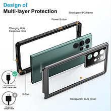 Load image into Gallery viewer, Temdan for Samsung Galaxy S22 Ultra Case Waterproof, Built in Screen Protector 360° Full Body Heavy Duty Shockproof IP68 Waterproof Galaxy S22 Ultra Case for Samsung S22 Ultra 5G 6.8 inch