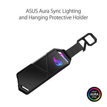 Load image into Gallery viewer, ASUS ROG STRIX Arion Aluminum Alloy M.2 NVMe SSD External Portable Enclosure Case Adapter, USB 3.2 Gen 2 Type-C (10 Gbps), USB-C to C and USB-C to A Cables, Fits PCIe 2280/2260/2242/2230 M Key/B+M Key