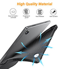 Load image into Gallery viewer, ZtotopCases Slim Case for Samsung Galaxy Tab A8 10.5 Case 2022, Lightweight Trifold Hard Stand Cover, Full Protective Case for Samsung Galaxy A8 10.5 Inch Tablet SM-X200/X205/X207, Black