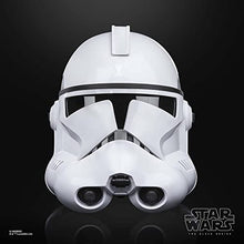 Load image into Gallery viewer, Star Wars The Black Series Phase II Clone Trooper Premium Electronic Helmet, The Clone Wars Roleplay Collectible, Kids Ages 14 and Up