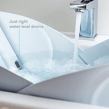 Load image into Gallery viewer, Soft Sink Baby Bath by Frida Baby Easy to Clean Baby Bathtub + Bath Cushion That Supports Baby's Head