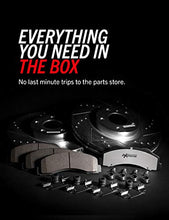 Load image into Gallery viewer, Power Stop K2067-36 Front Z36 Truck & Tow Brake Kit, Carbon Fiber Ceramic Brake Pads and Drilled/Slotted Brake Rotors
