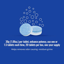 Load image into Gallery viewer, Bathroom Toilet Tank Cleaner 18 Tablets Strong Detergent Ability&Kiisiiso Washing Machine Cleaner Descaler 20 Tablets