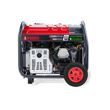 Load image into Gallery viewer, A-iPower SUA12000ED 12,000 Watt Dual Fuel Portable Generator Propane or Gas EPA/CARB, Electric Start + Instant Energy Switch